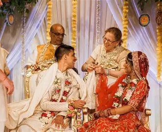 Wedding, blessed by elders