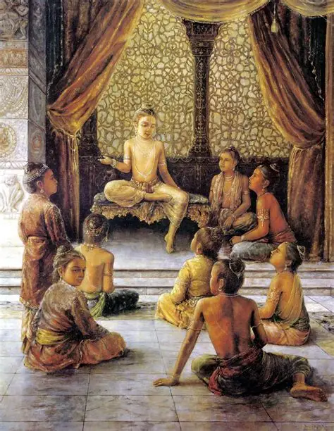 Prahlada Maharaja instructs his friends