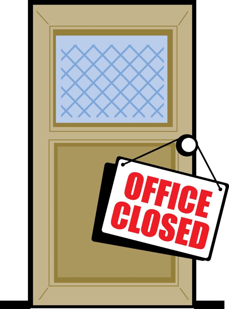 This office is closed.